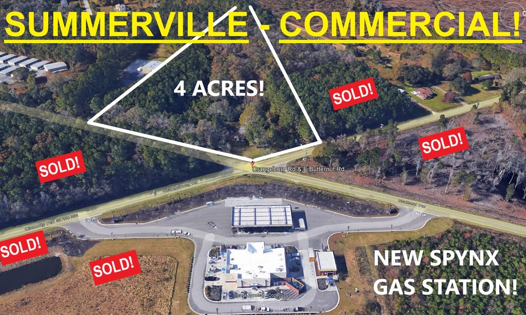 899 Orangeburg & Butternut Road, Summerville, SC 29483