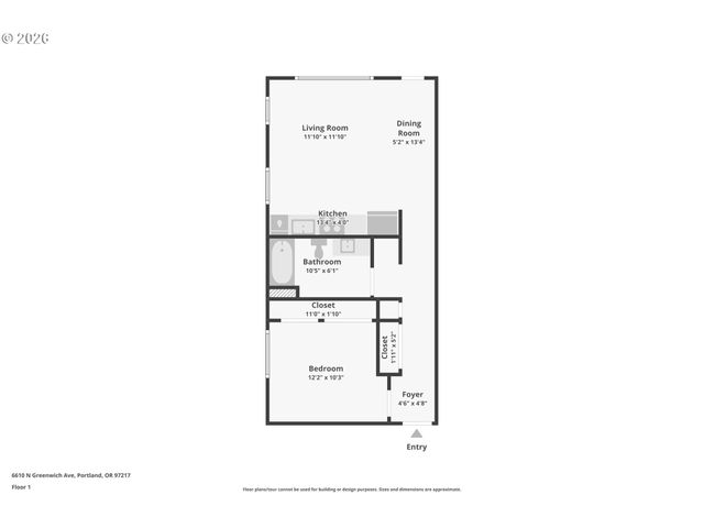 6610 N GREENWICH Ave 3, Portland, OR 97217