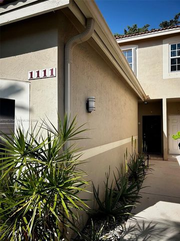 1111 Sorrento Dr 1111, Weston, FL 33326