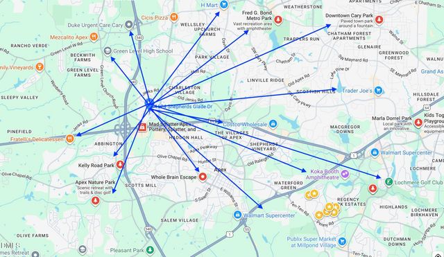 1624 Shepherds Glade Drive, Apex, NC 27523