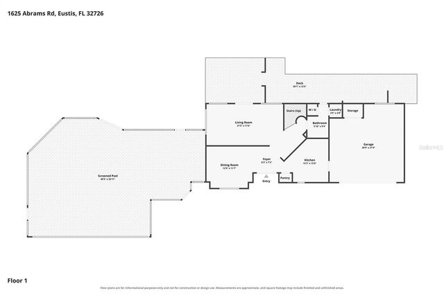 1625 ABRAMS ROAD, Eustis, FL 32726