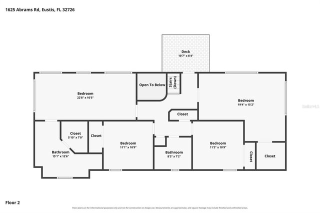 1625 ABRAMS ROAD, Eustis, FL 32726
