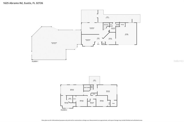 1625 ABRAMS ROAD, Eustis, FL 32726