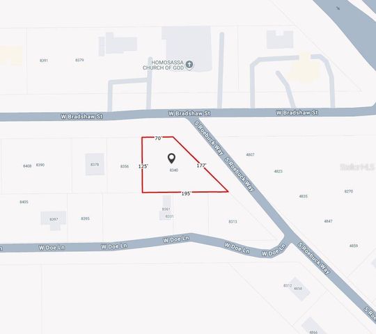 8340 W BRADSHAW STREET, Homosassa, FL 34448