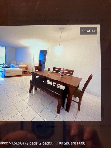 1300 SAINT CHARLES Place 706, Pembroke Pines, FL 33026