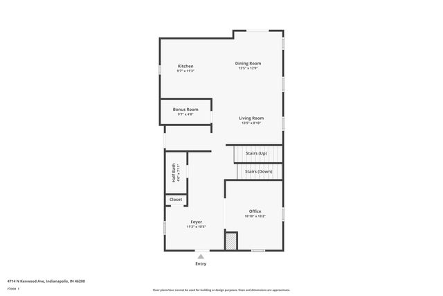 4714 N Kenwood Avenue, Indianapolis, IN 46208