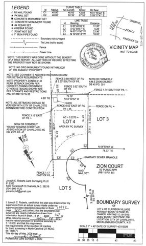 1122 Zion Court, Charlotte, NC 28209