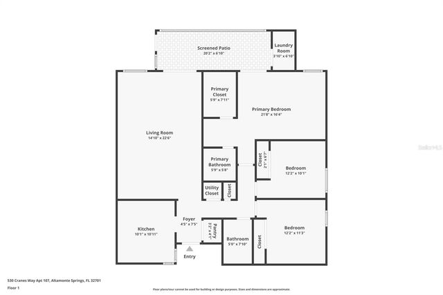 530 CRANES WAY 107, Altamonte Springs, FL 32701