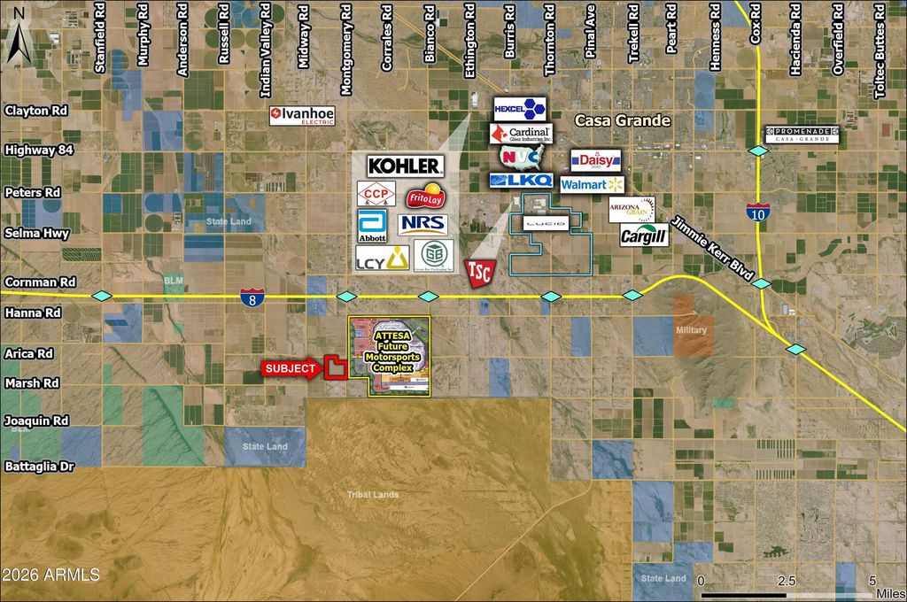0 W Arica Road 0, Stanfield, AZ 85172 — exterior