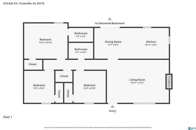 213 ASH CIRCLE, Trussville, AL 35173