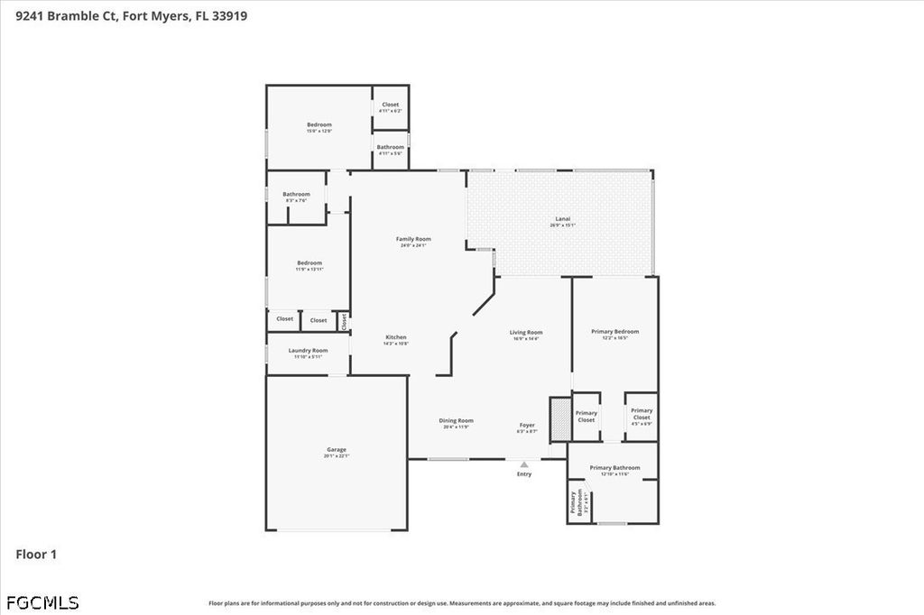 9241 Bramble CT, Fort Myers, FL 33919