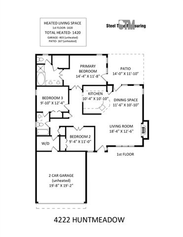 4222 Huntmeadow Drive, Charlotte, NC 28269