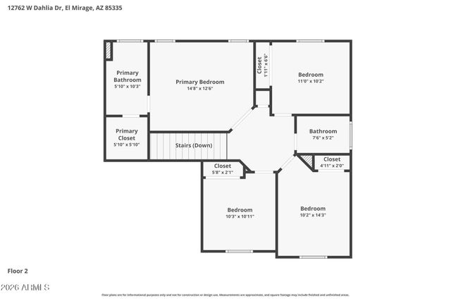 12762 W DAHLIA Drive, El Mirage, AZ 85335