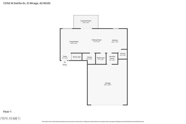 12762 W DAHLIA Drive, El Mirage, AZ 85335