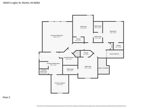16639 S Legler Street, Olathe, KS 66062