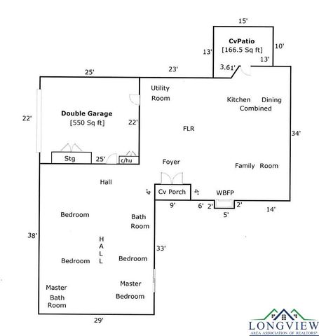 2307 Lilly St, Longview, TX 75602