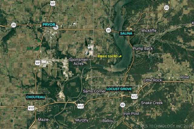 5368 E 524 Road, Pryor, OK 74361