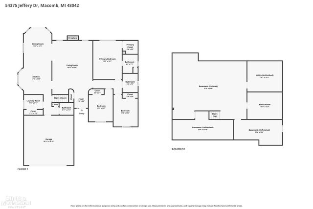 54375 Jeffery Drive, Macomb Twp, MI 48042
