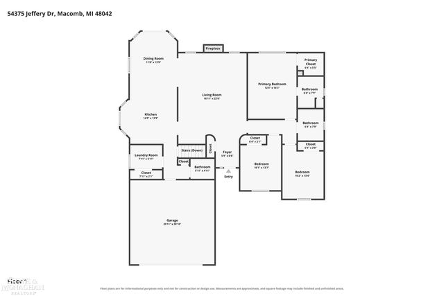 54375 Jeffery Drive, Macomb Twp, MI 48042