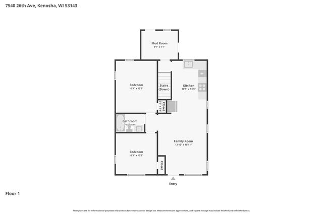 7540 26th AVENUE, Kenosha, WI 53143