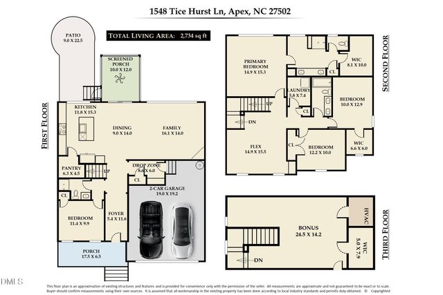 1548 Tice Hurst Lane, Apex, NC 27502