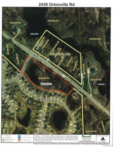 2436 Ortonville Road, Brandon Twp, MI 48462