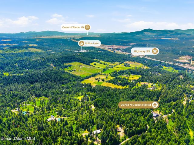 20781 N Corbin Hill RD, Hayden, ID 83835