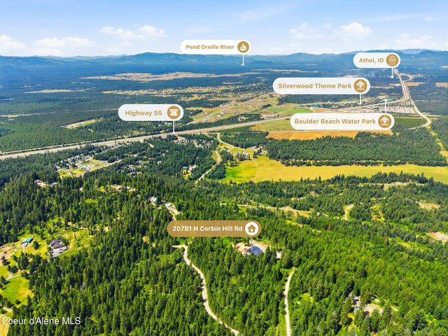 20781 N Corbin Hill RD, Hayden, ID 83835