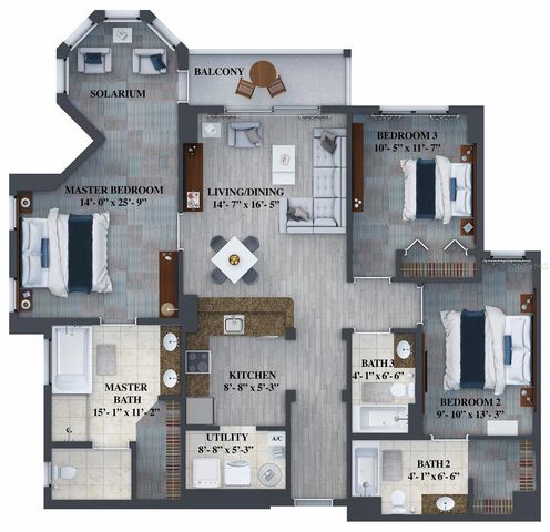 14501 GROVE RESORT AVENUE 1407, Winter Garden, FL 34787