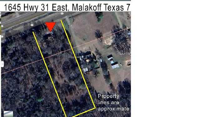 1645 E Royall Boulevard, Malakoff, TX 75148