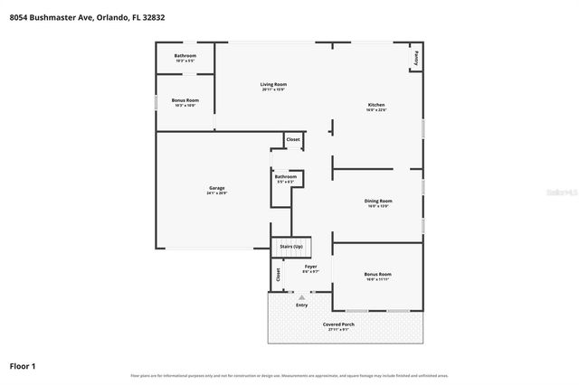 8054 BUSHMASTER AVENUE, Orlando, FL 32832