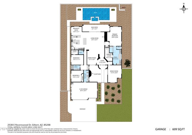2538 E RAVENSWOOD Drive, Gilbert, AZ 85298