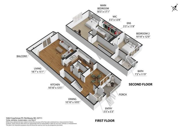 5462 Coachman Place, Fitchburg, WI 53711