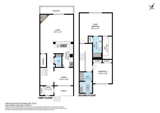 5462 Coachman Place, Fitchburg, WI 53711