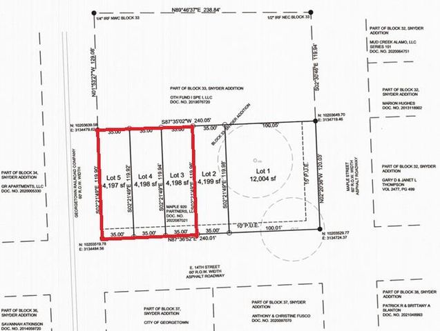 0 E 14th ST, Georgetown, TX 78626