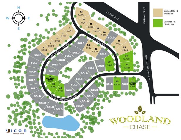 384 Woodland Chase Lane, Vernon Hills, IL 60061
