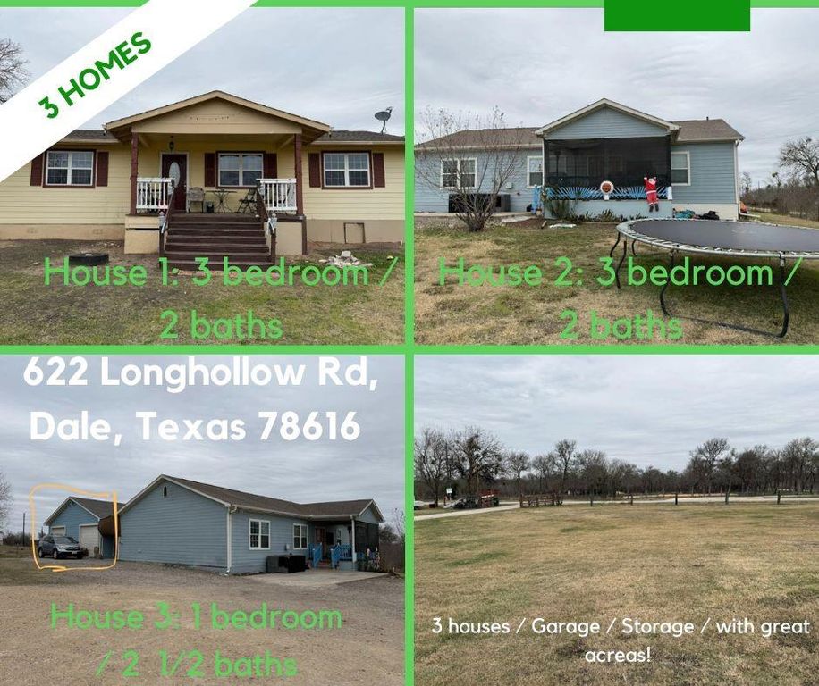 622 Longhollow RD, Dale, TX 78616