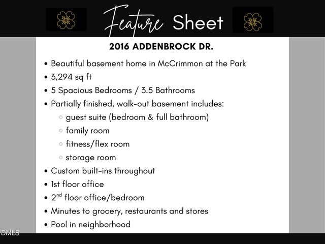 2016 Addenbrock Drive, Morrisville, NC 27560