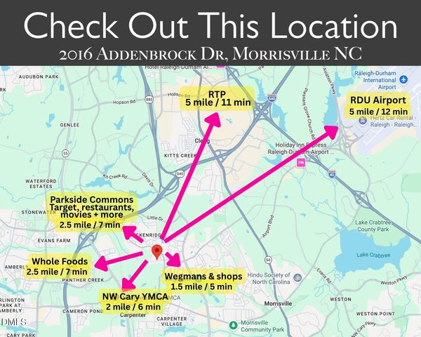 2016 Addenbrock Drive, Morrisville, NC 27560