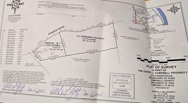 3173 Fender Road, Melbourne, KY 41059