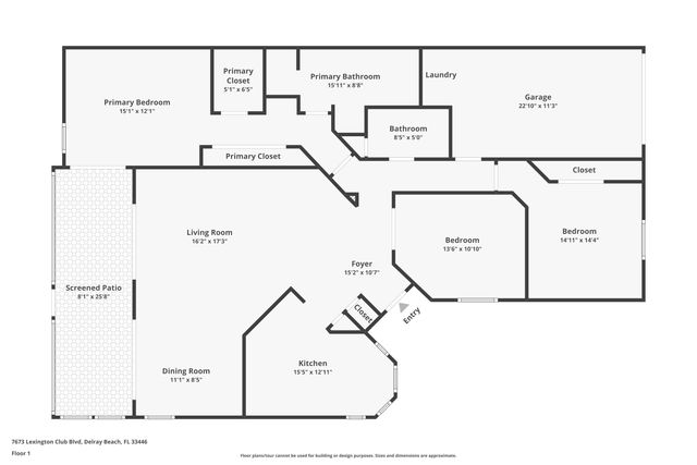 7573 Lexington Club Boulevard A, Delray Beach, FL 33446