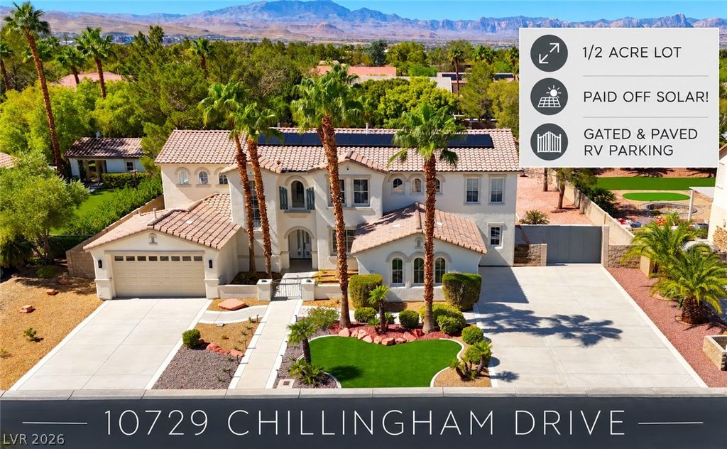 10729 Chillingham Drive, Las Vegas, NV 89183 — exterior