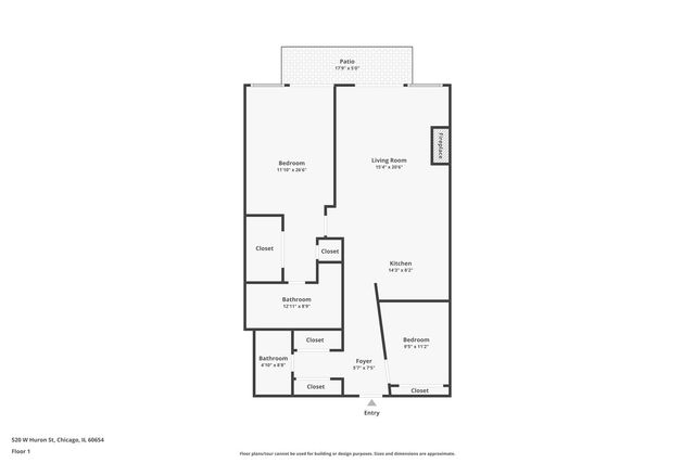 525 W Superior Street 623, Chicago, IL 60654