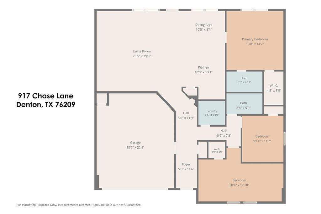 917 Chase Lane, Denton, TX 76209 — photo 4