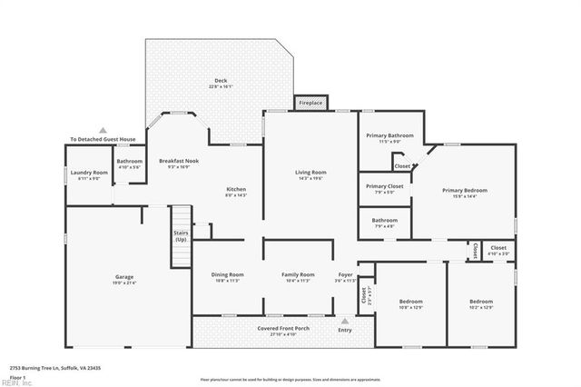 2753 Burning Tree LN, Suffolk, VA 23435