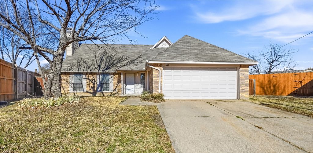 911 Wellridge Drive, Arlington, TX 76017