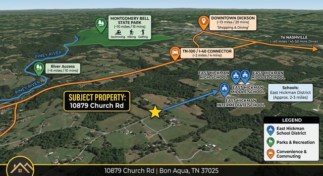 10879 Church Rd, Bon Aqua, TN 37025