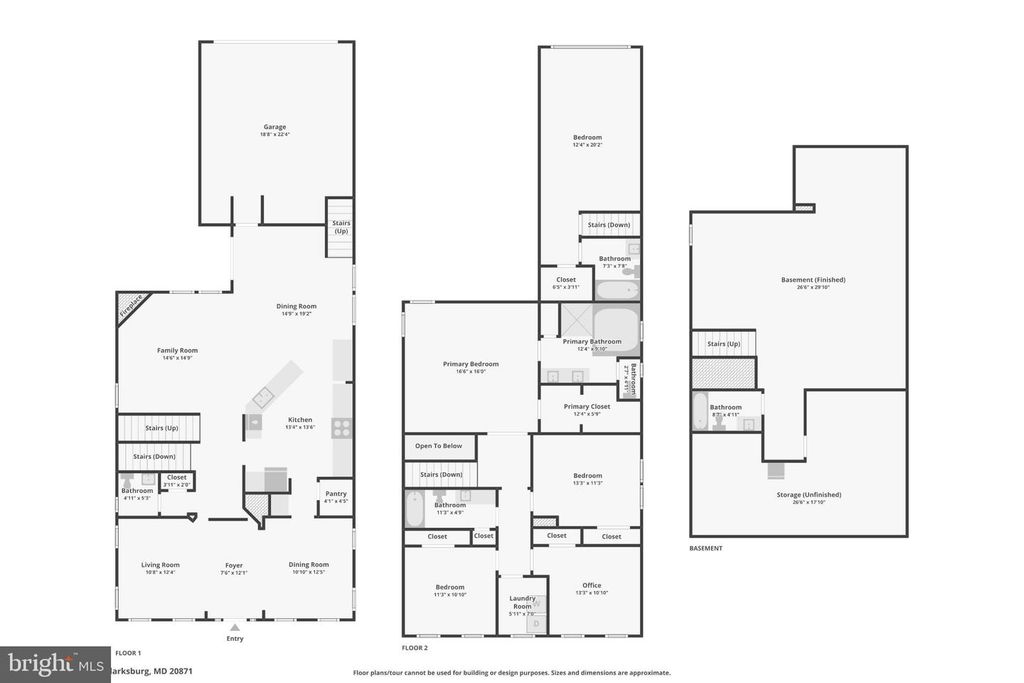 Image 43 of property listing at 12244 BLUFFWOOD TER, Clarksburg, MD 20871