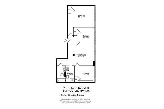 7 Lothian Rd B, Boston, MA 02135