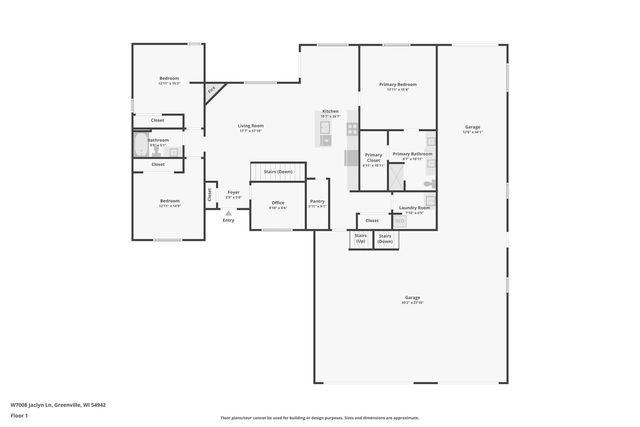 W7008 JACLYN LANE, Greenville, WI 54942
